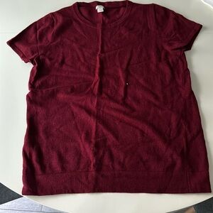 Short sleeve Wool Sweater